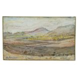 Romano Elio (Trapani 1909 -1996 Catania) Landscape 40 X 67 Oil painting on canvas Work without a