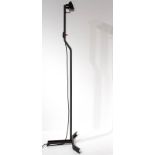 Sirrah, designed by Kazuide takahama, Sirio model. Alogen lacquered metal floor lamp.H cm 185x35x40