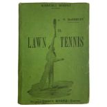 Baddeley Vilfredo, Lawn tennis. First Italian edition with notes and additions by the translator