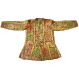 Jacket silk ceremony and the golden foil, called "lame silk", Persian era. Iran, XIX-XX century, 65