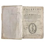 Ambrogio Calepino, Ambrosii Calepini Dictionarium. In quo returning atque exornando haec