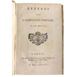 Darquier de Pellepoix Antoine (par M ****), Lettres sur l'astronomie pratique. Paris, Didot, 1786.