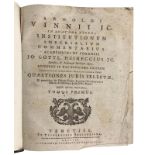 Vinnen Arnold, Arnoldi Vinnii JC. In quatuor libros institutionum imperialium commentarius