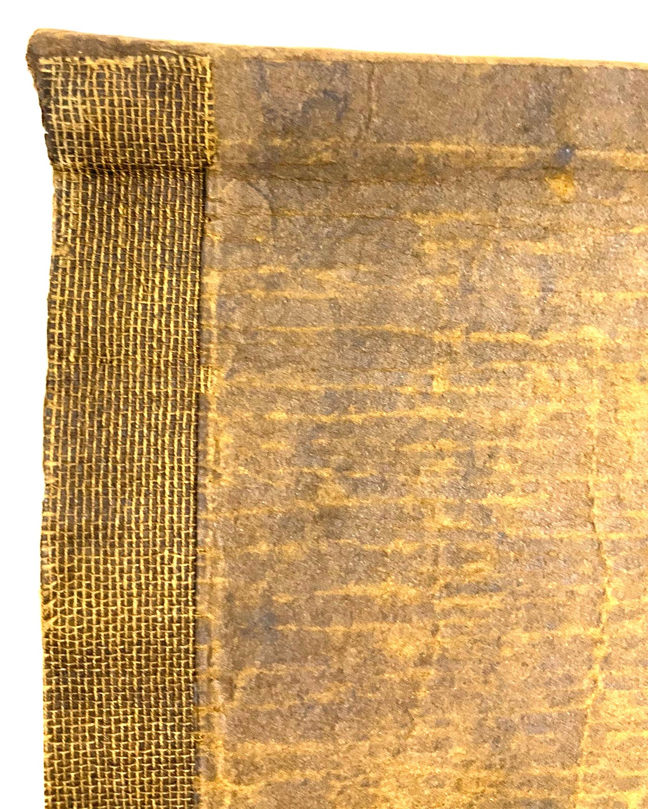 Roll of rice paper with text from a poem: "a bamboo tree can only be mirrored on a pond but it can - Image 4 of 4