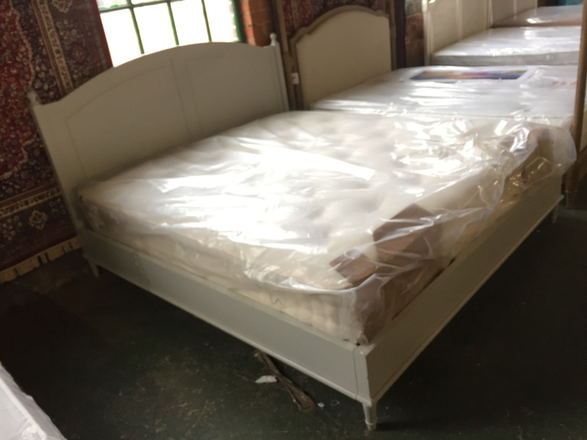 HAND MADE PAINTED 6 FT BEDFRAME