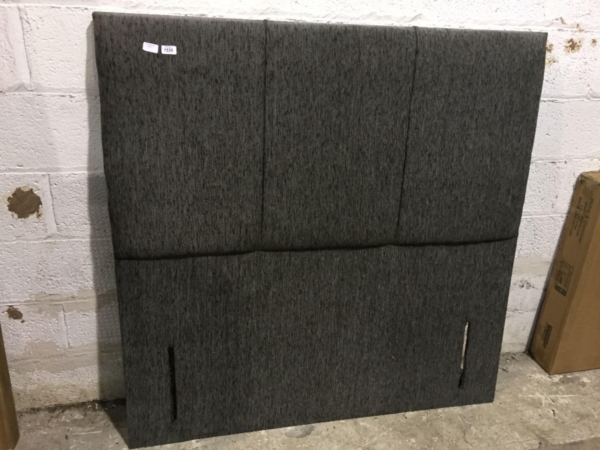 Wrought Studio Lapinski Floor Standing Upholstered Headboard double (9529/3)