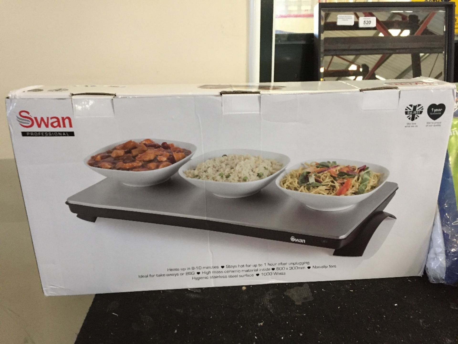 Swan Cordless Warming Tray (TDGK1102 -10737/7)