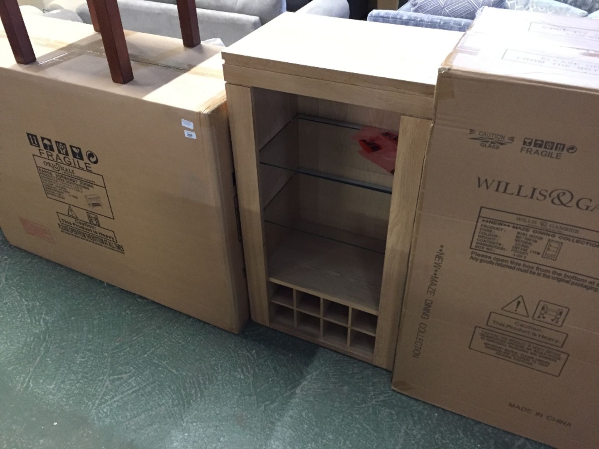 **NEW** MAZE DINING - MINI HUTCH (WG10 - MZ/7961N)