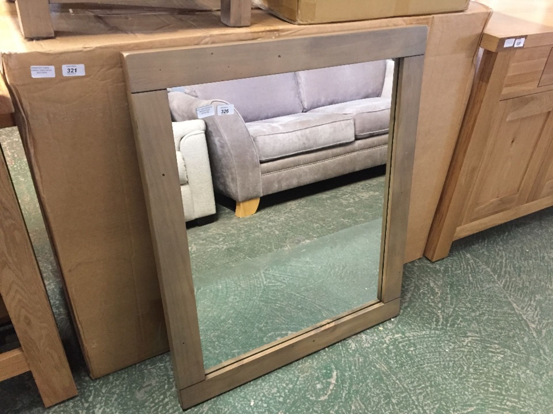 WEST COAST BEDROOM - MIRROR (WG15 - CW/8129N)(BOXED)