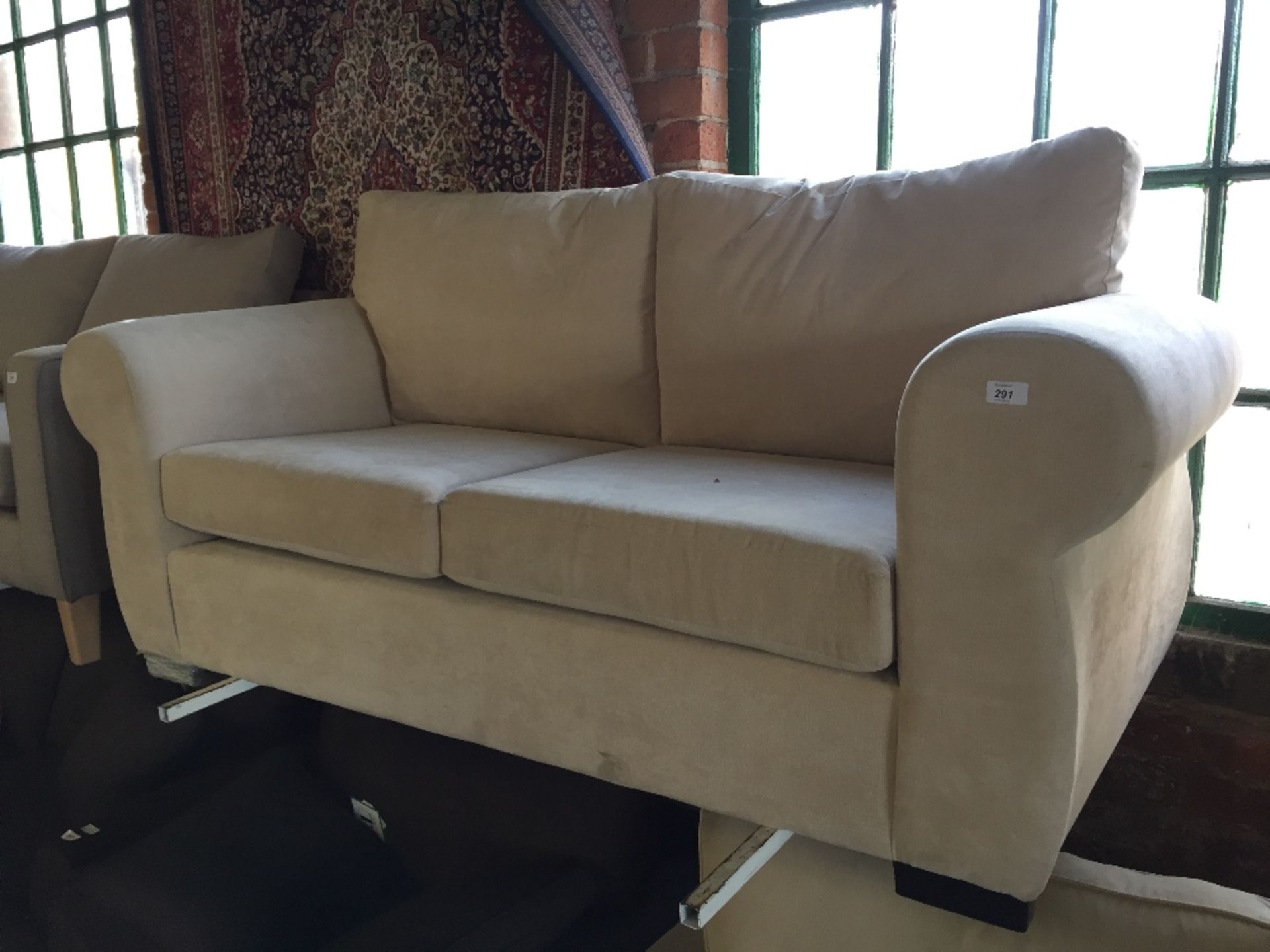 CHLOE GRACELAND BEIGE 3 SEATER SOFA