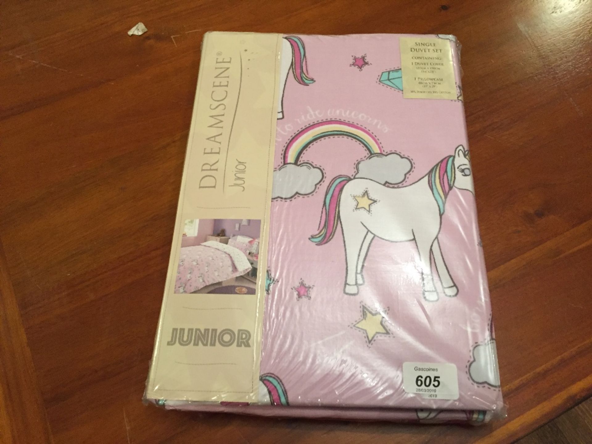 Dreamscene Magical Unicorn Duvet Set (KEY1087 - 10