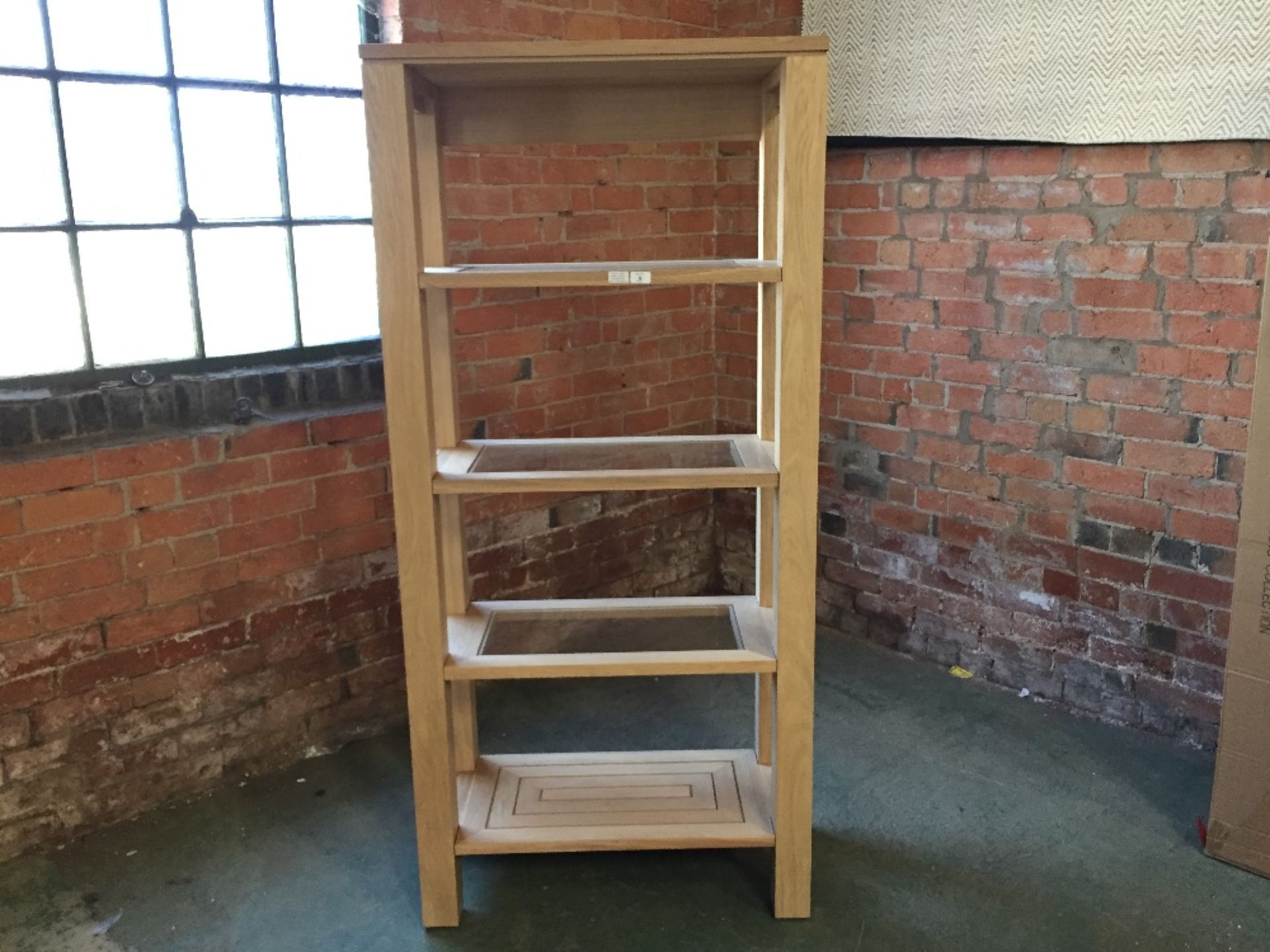 **NEW** MAZE DINING - GLAZED SHELVING UNIT (WG20 -