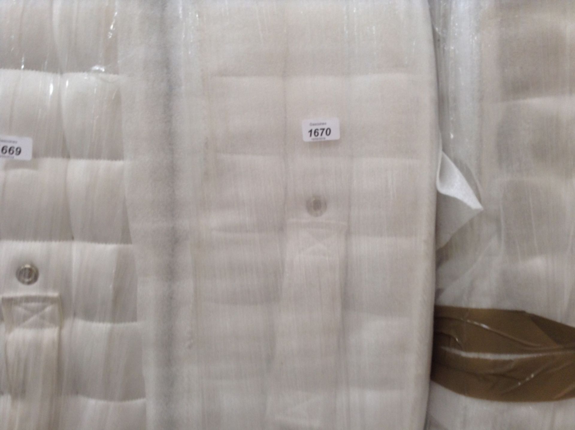 150CM 1000 POCKET SPRUNG MATTRESS marked (WG21 - M