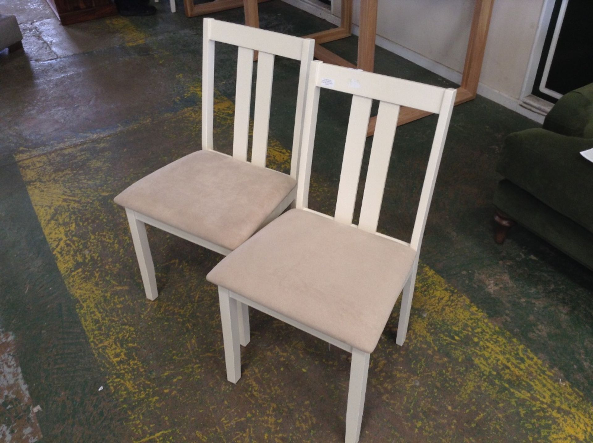 August Grove Brookvale Solid Wood Dining Chair X 2