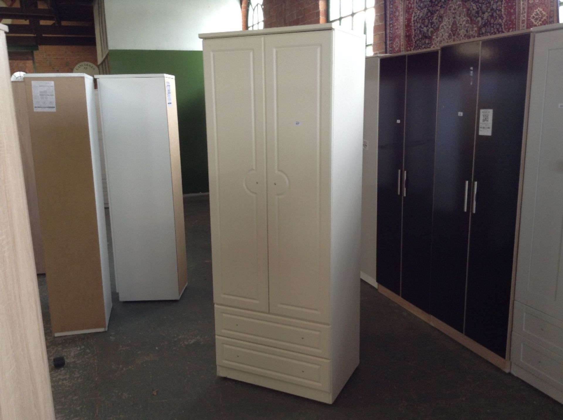 IVORY DOUBLE WARDROBE (RETURN)