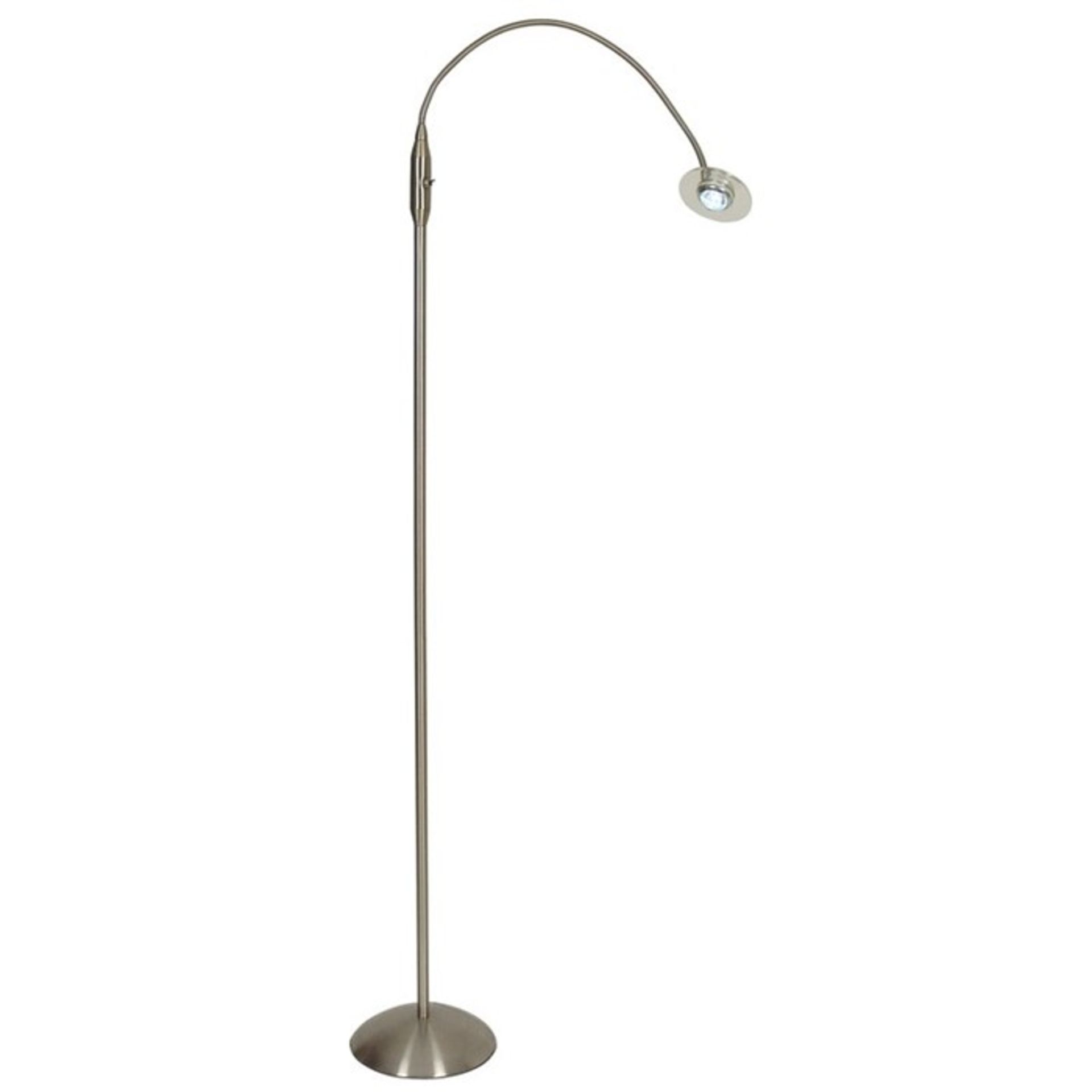 Naeve Leuchten Cheval 170cm LED Reading Floor Lamp (NAV1317 - 12351/33) 1C