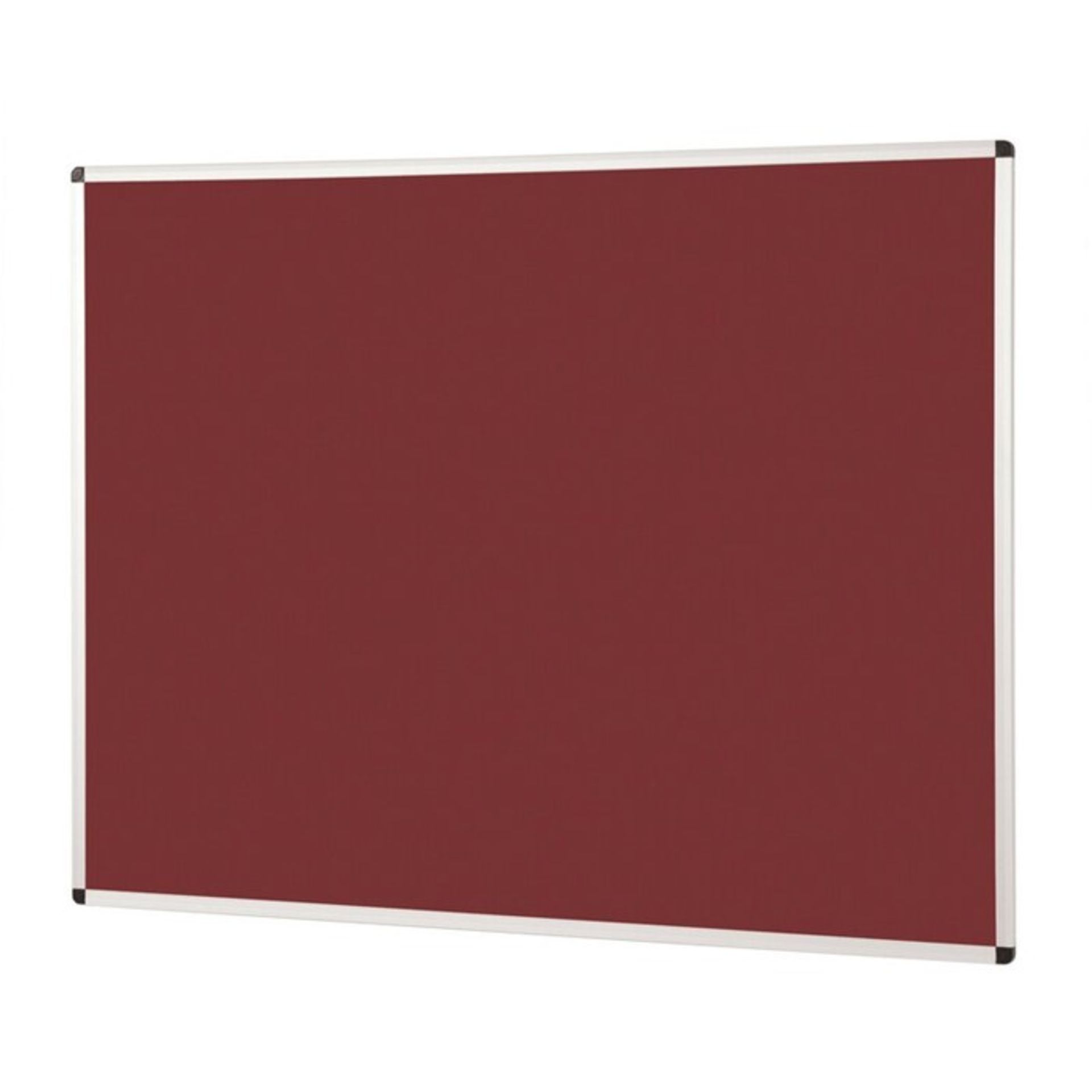 Metroplan Wall Mounted Bulletin Board in Burgandy (AMRP1098 - 13010/1) 1G