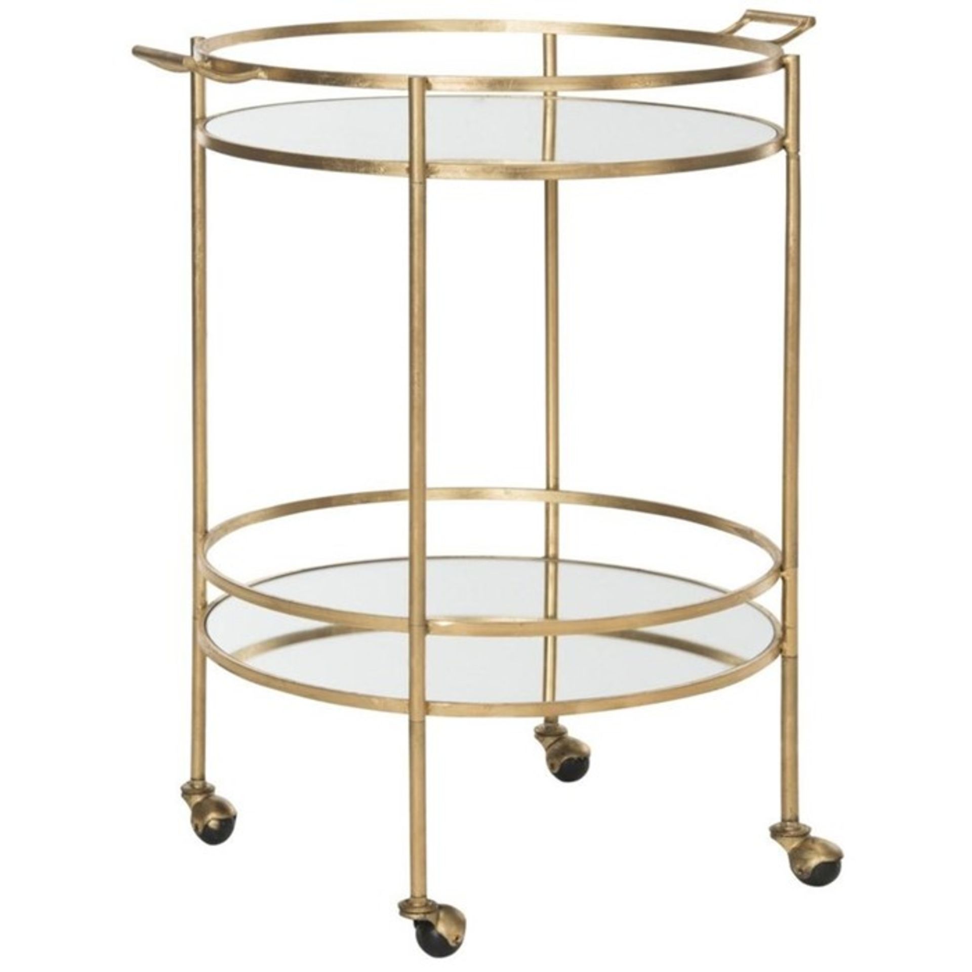 Rosdorf Park Galloway Serving Cart in gold(RDPK1340 - 13129/17) 3B