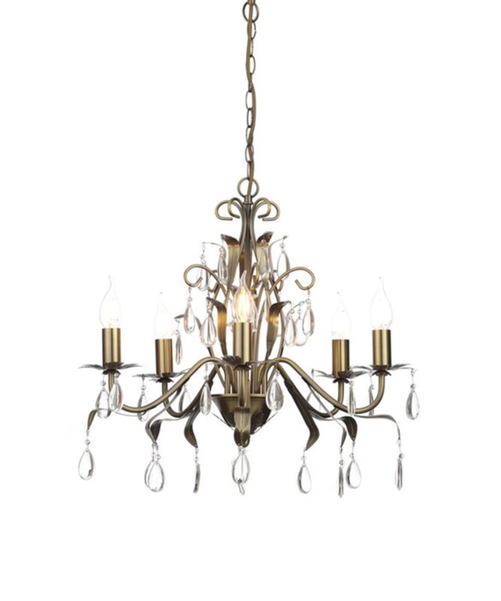 Cascade Ortiz 5-Light Candle-Style Chandelier (CAEE1005 - 13444/16) 6B