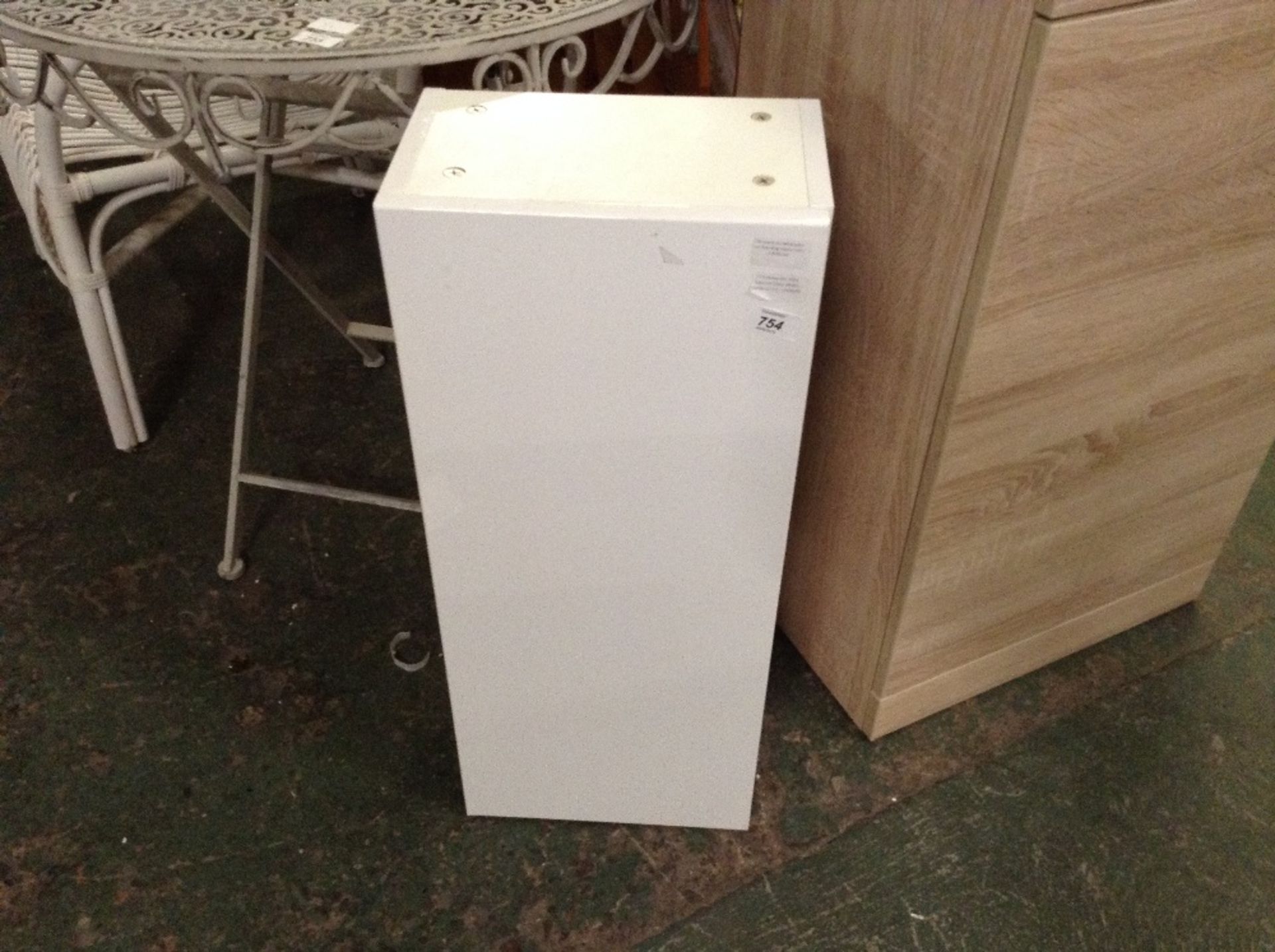 Home Etc 1050 Cabinet Gloss White Vanity Unit (NO