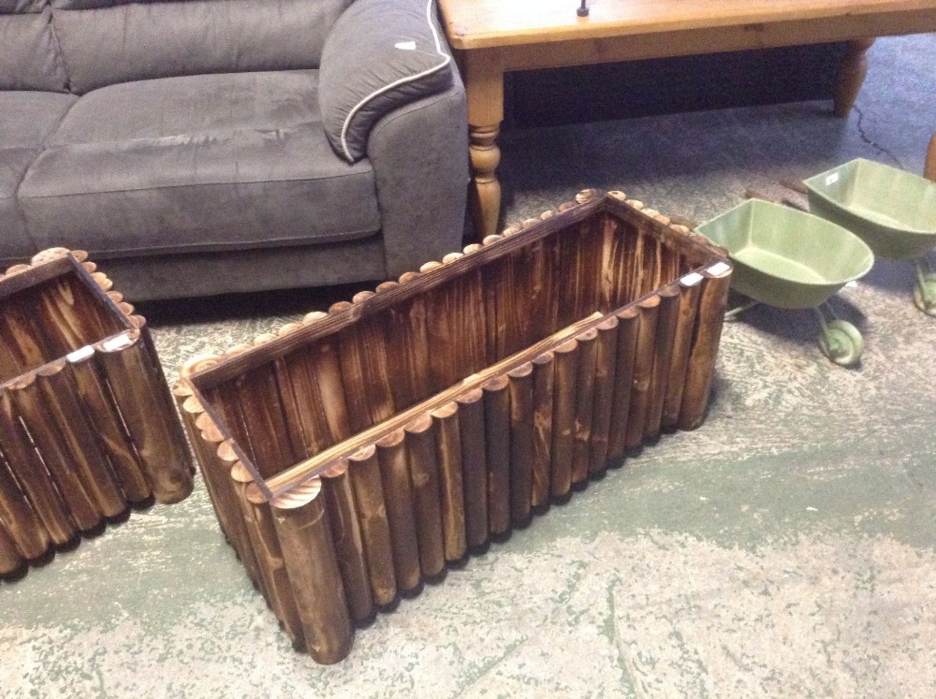 Sol 72 Outdoor Nectar Wood Planter Box (BLET5773 - 14903/5)