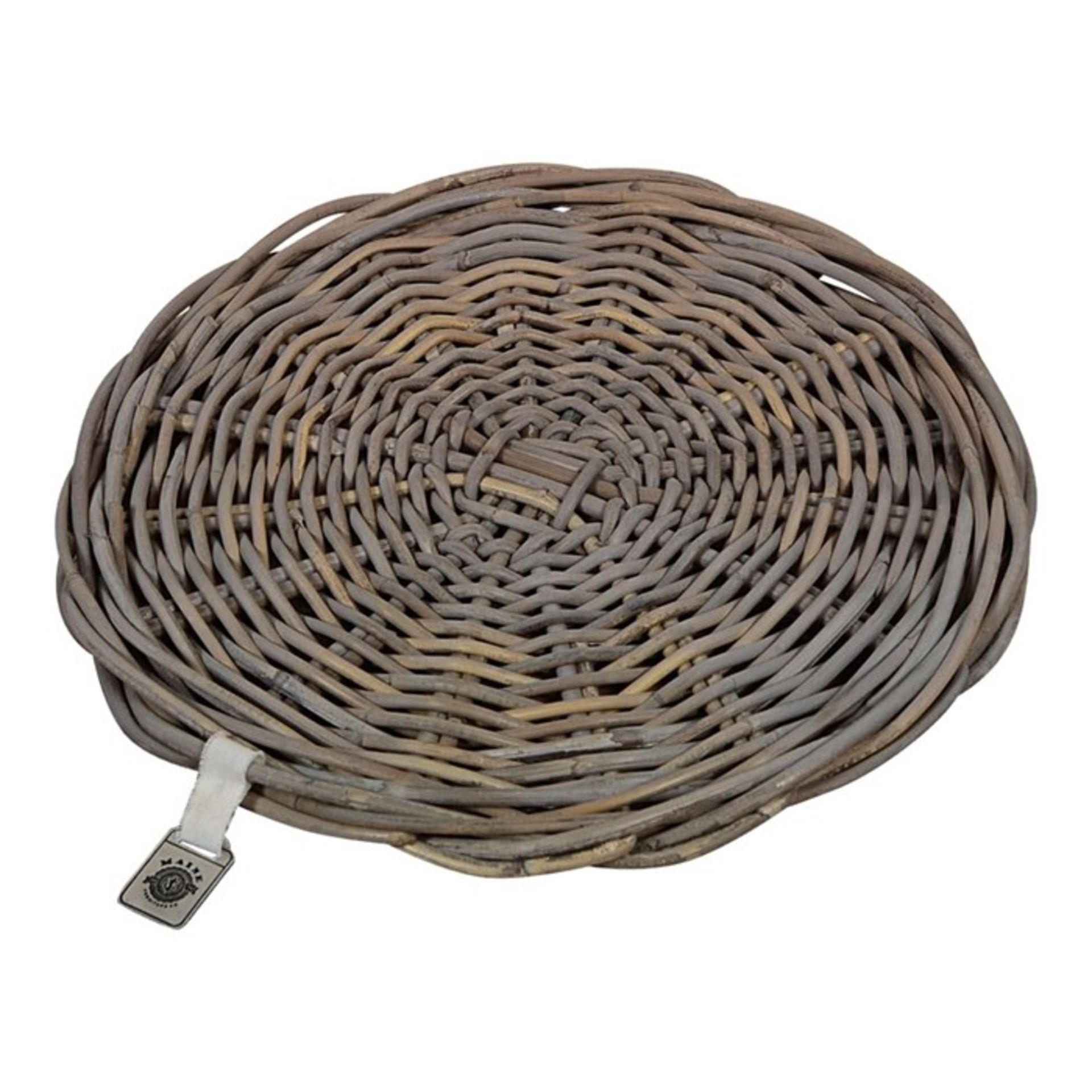 Brambly Cottage Macclesfield Kubu Rattan Placemat (SET OF 4) (KUBO GREY) (MNFC1059#http://