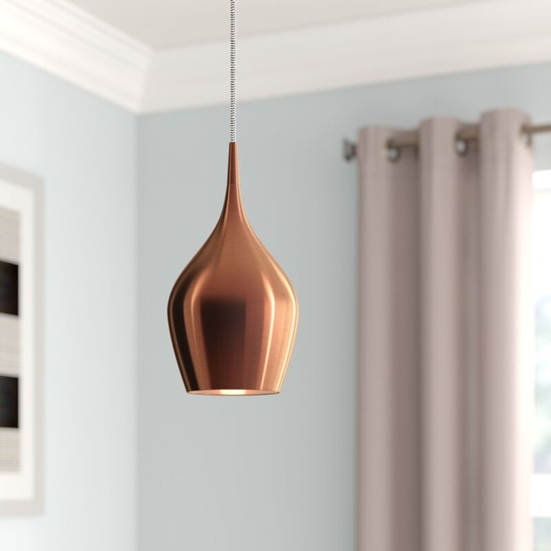 Corrigan Studio Tori 1-Light Teardrop Pendant(copper) (SRL4915 - 14733/29) 7E