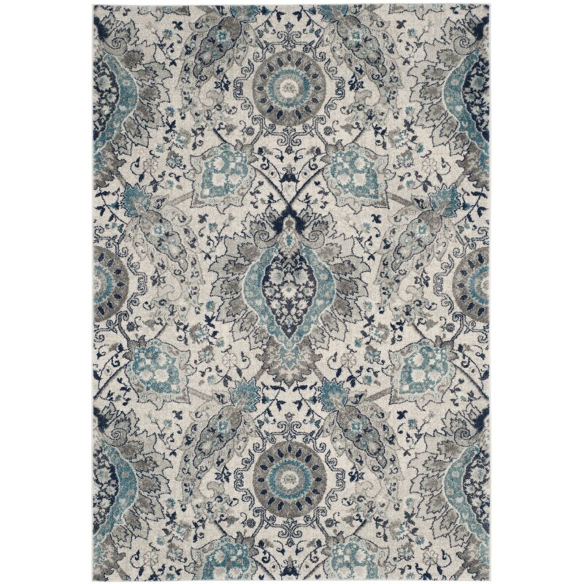 Safavieh Freida Cream/Light Grey Area Rug(QQ7736 -