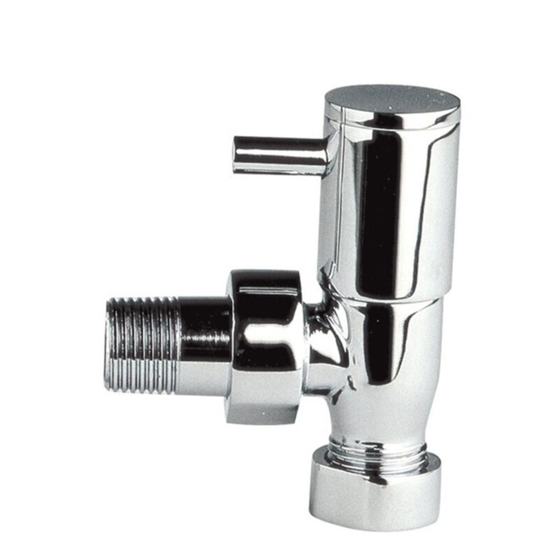 Hudson Reed Minimalist Radiator Valve (CHROME) (HDZ1367 - 13738/8) 4I