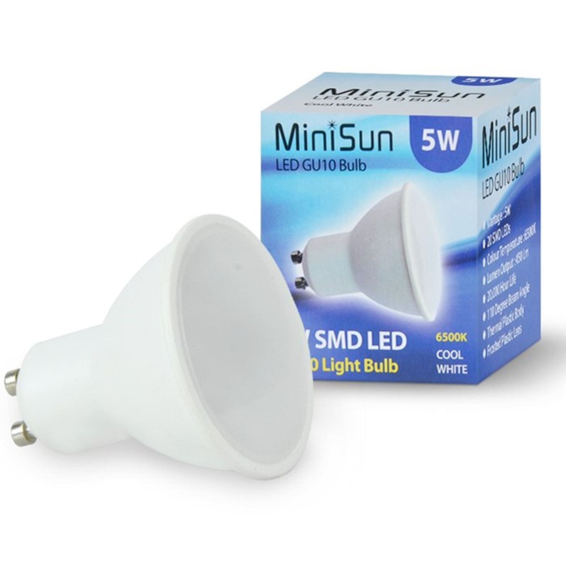 MiniSun Benton 1-Light Wall Spotlight(MSUN4442 -9934/65) 3E