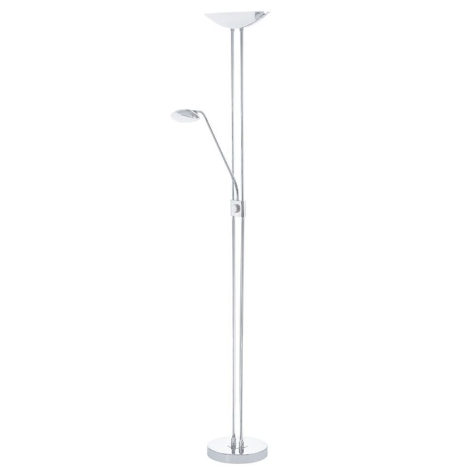 Ophelia & Co. Baya LED 180cm LED Uplighter Floor Lamp (chrome) (EGF3940 - 14611/40) 1G