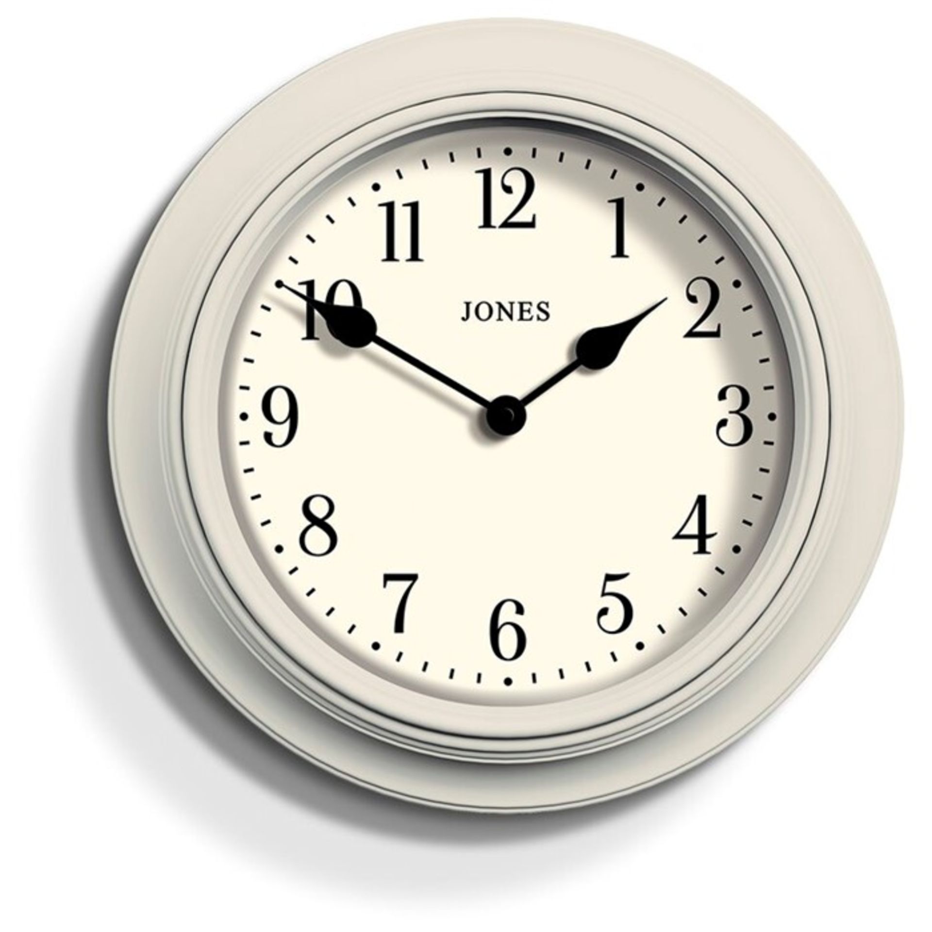 Jones Clocks Jones 40.5cm Wall Clock (DUCK EGG BLUE) (JOCO1003 - 14729/12) 4A