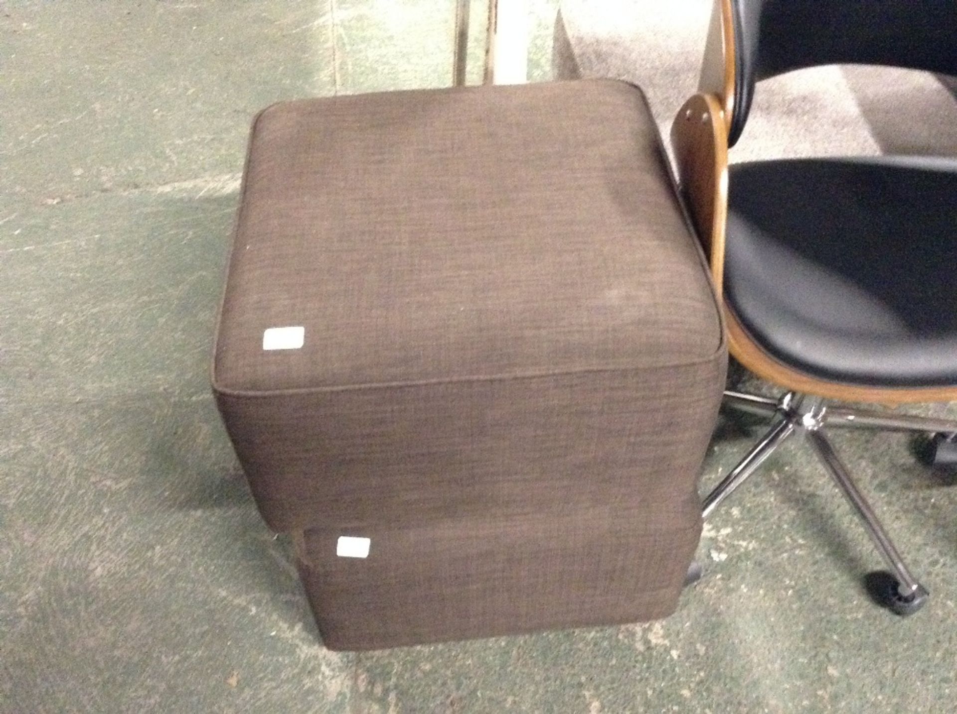 CHARLES BROWN FOOTSTOOL