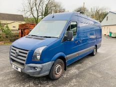 VOLKSWAGEN CRAFTER CR35 MAXI LWB DIES 2.5 TDI 136PS HIGH ROOF VAN (2459 cc), 6 Speed Manual