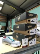 3no. Pairs of NRS Vibe Women's Trainers, Sizes: 1no. UK 7, 1no. UK 8, 1no. UK 9 . Collection