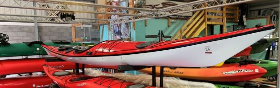 Venture Capella 163 Kayak, Red / White, RRP £1,749. Collection Strictly 09:30 to 18:30 - Wednesday