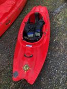 Robson T T White Water Kayak, Used as Lotted. Collection Strictly 09:30 to 18:30 - Wednesday 20