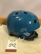Shred Ready Sesh Co Blue Water Sports Helmet, Size: 60-62cm. Collection Strictly 09:30 to 18:30 -