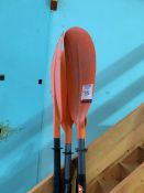 4no. Sewlli Paddles, used. Collection Strictly 09:30 to 18:30 - Wednesday 20 February 2019 from