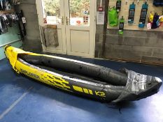 GS Explorer Inflatable Kayak. Collection Strictly 09:30 to 18:30 - Wednesday 20 February 2019 from