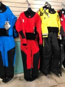 Sweet Protection 173 Men's Intergalactic Dry Suit, Red/Black, Size: XL, RRP: £931.43. Collection