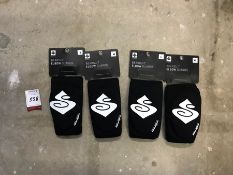 4no. Bearsuit Elbow Guards, Sizes Comprise; 1no. S, 1no. M, 1no. L, 1no. XL . Collection Strictly