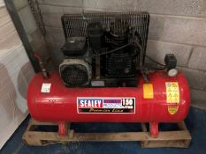 Sealey 150l Reciever Mounted Air Comrpessor. Collection Strictly 09:30 to 18:30 - Wednesday 20