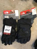 2no. The North Face Guardian Gloves, Size: M, Combined RRP: £89.98. Collection Strictly 09:30 to