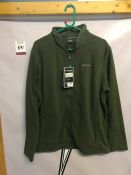 3no. Various Craghoppers KIWI I/A Green Fleece, Size: XL, Combined RRP: £105.00. Collection Strictly