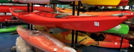 Dagger Stratos 14.5s, Kayak, Red, RRP £765. Collection Strictly 09:30 to 18:30 - Wednesday 20