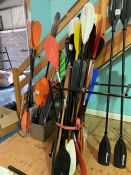 Quantity of Various Used & Spares / Repairs Paddles. Collection Strictly 09:30 to 18:30 -