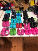 26no. Pairs of Various Crocs as Lotted . Collection Strictly 09:30 to 18:30 - Wednesday 20