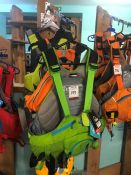 Palm AMP PFD Lime Green, Size: XL/XXL RRP: £154.95, YAK Green/Burg Orange Size: S/M RRP: 167.50, YAK