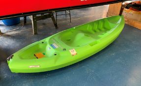 Emotion Sparky Kayak, Green, Used. Collection Strictly 09:30 to 18:30 - Wednesday 20 February 2019